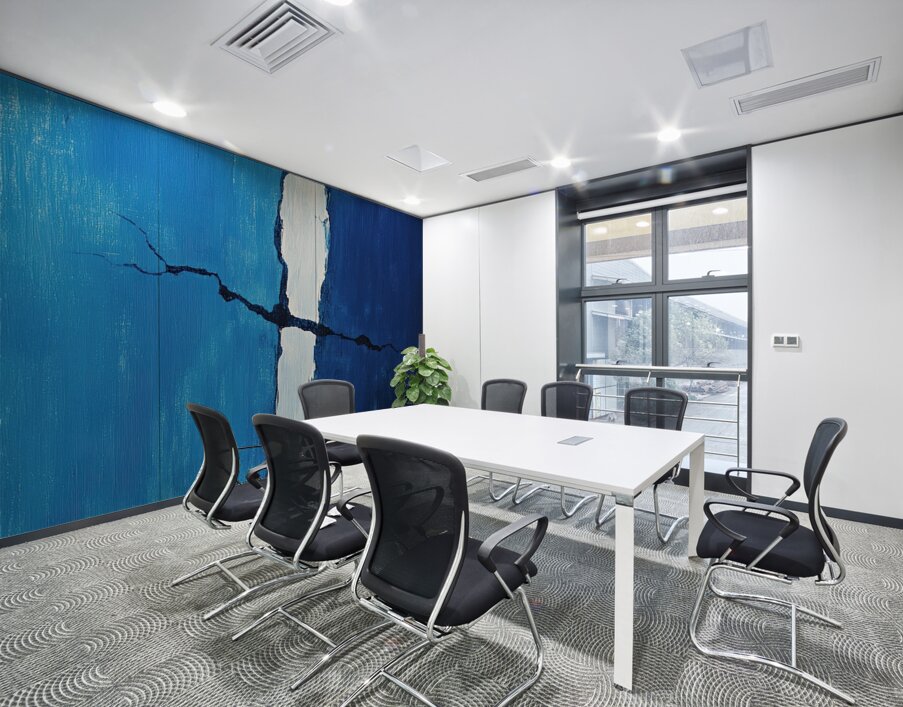 Azure Divide N92H7P 47 Wall Printing