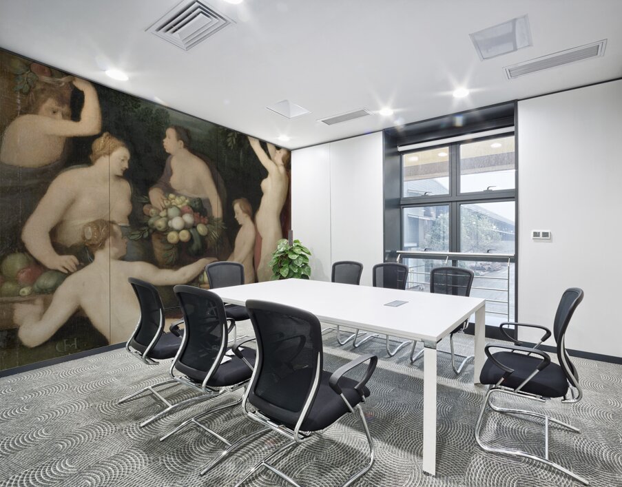 Pomona Receiving the Harvest of Fruit [1626] by Cornelis Cornelisz Van Haarlem [1562–1638] Wall Printing