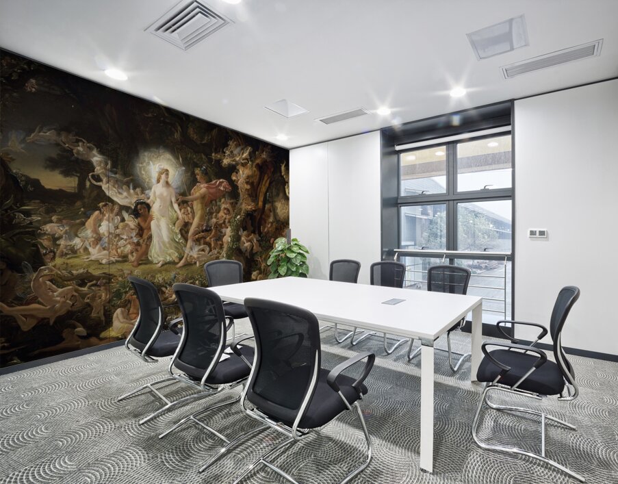 The Quarrel of Oberon and Titania [1849] by Sir Joseph Noel Paton [1821–1901] Wall Printing