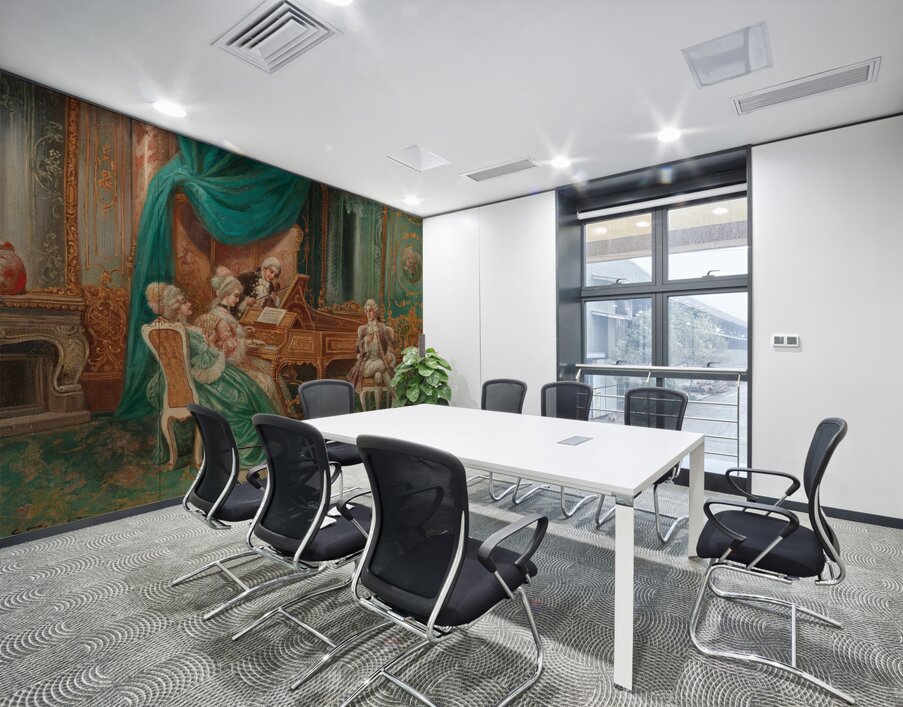 Musical Entertainment by Stephan Sedlacek [1868–1936] Wall Printing