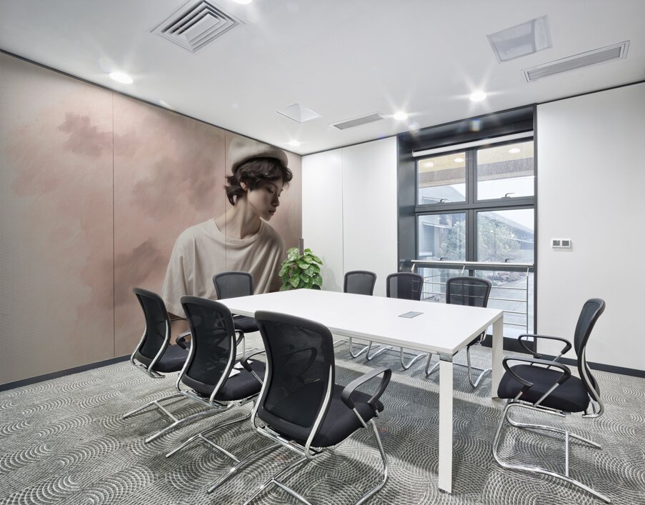 Pastel Pink  Wall Printing