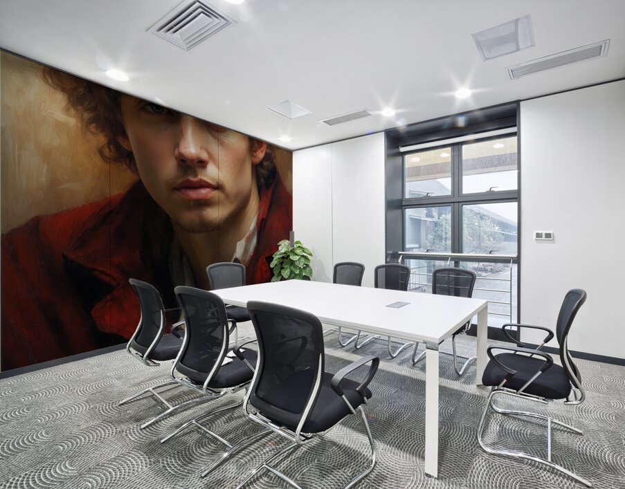 Looking at You Wall Printing