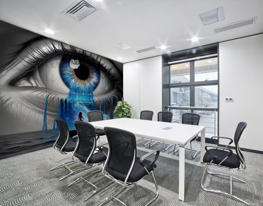 Ocean of Dreams: The Eye of Imagination Wall Printing