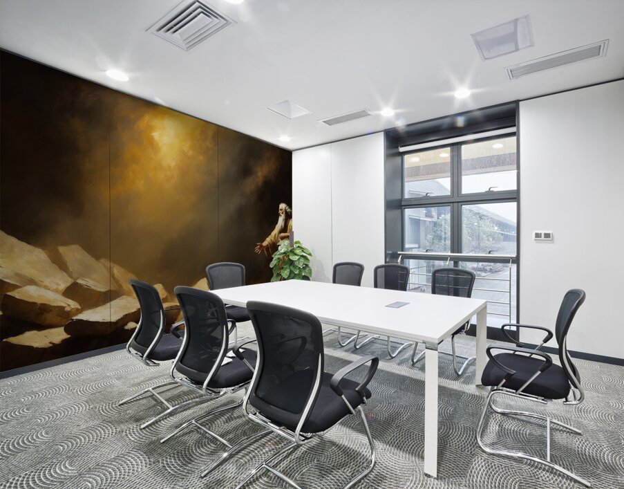 The Twelve Commandments Wall Printing