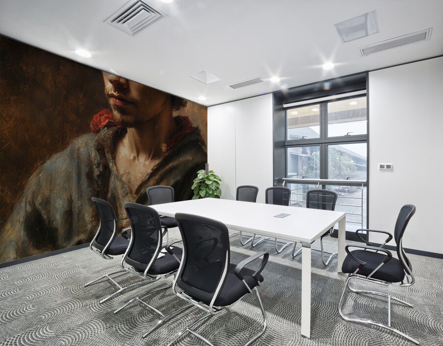 Disquieted  Wall Printing