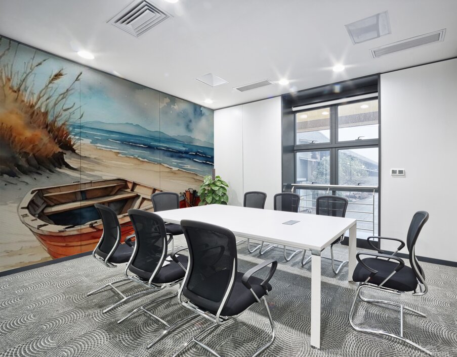 Beau bateau  Wall Printing