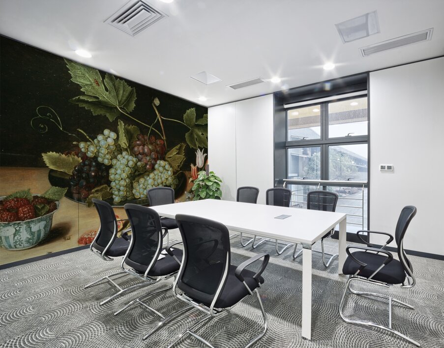 Still Life with Fruit and Flowers by Jan Soreau [1591–1626] Wall Printing