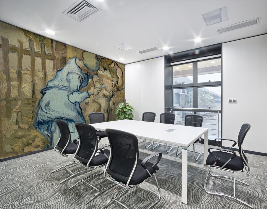 The Sheep–Shearer [After Millet] by Vincent van Gogh [1853–1890] Wall Printing