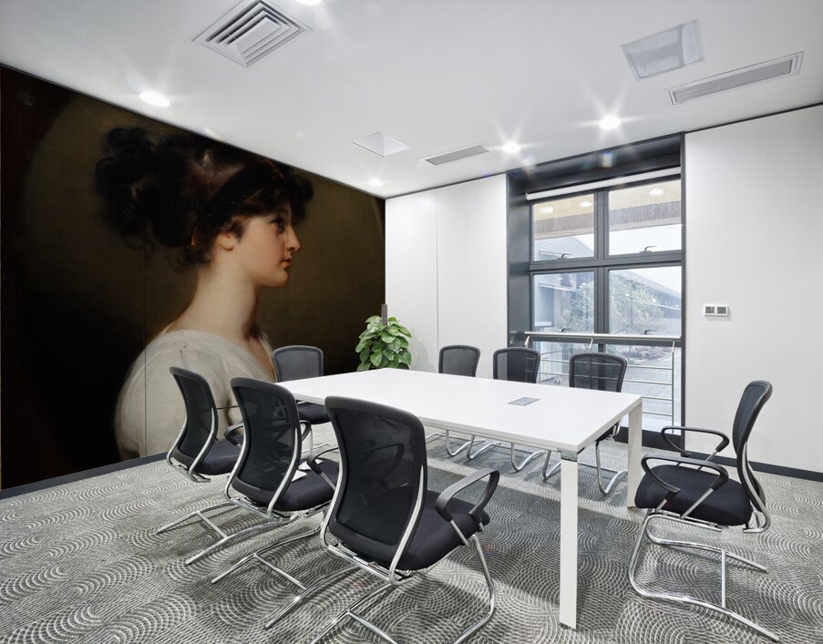 The honorable Caroline Upton [c. 1800] by Sir Thomas Lawrence [1769–1830] Wall Printing