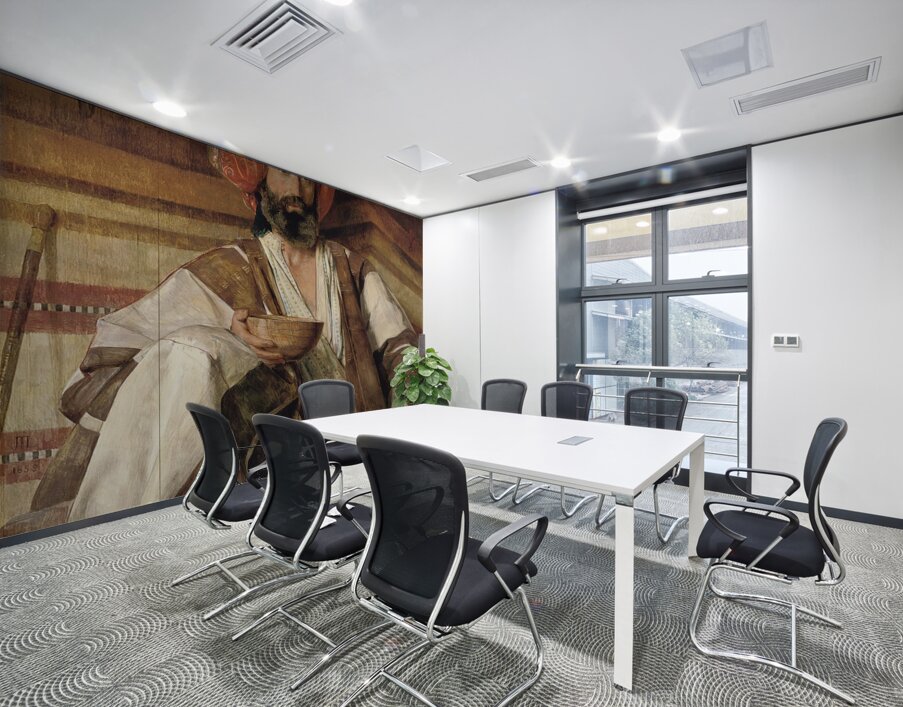 An Arab of the desert of Sinai [1858] by John Frederick Lewis [1805–1876] Wall Printing