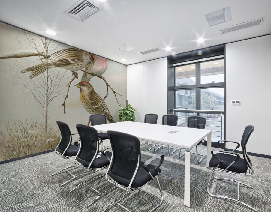 Acanthis linaria by Johann Friedrich Naumann [1780–1857] Wall Printing