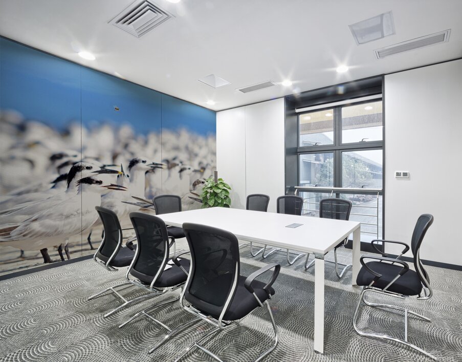 Cabots Terns Wall Printing