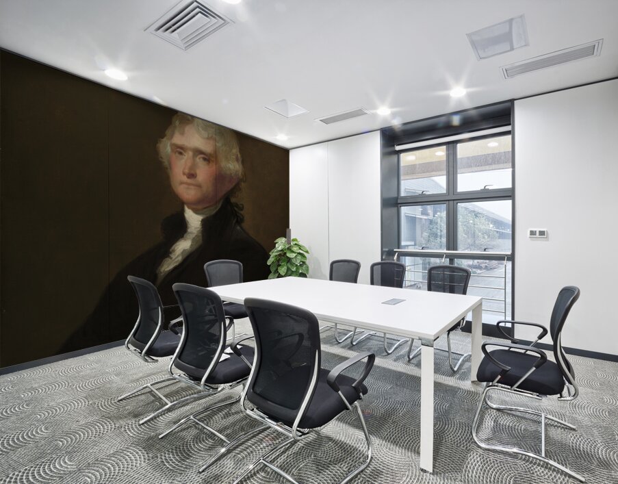 Thomas Jefferson [1848–1879] by George Peter Alexander Healy [1813–1894] Wall Printing