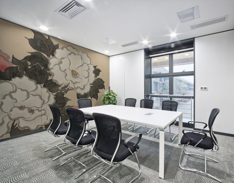 Peonies [Fukamigusa] [1909–1910] by Kamisaka Sekka [1866–1942] Wall Printing