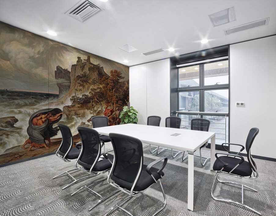 Macbeth and the Witches [1829–1830] by Joseph Anton Koch [1768–1839] Wall Printing