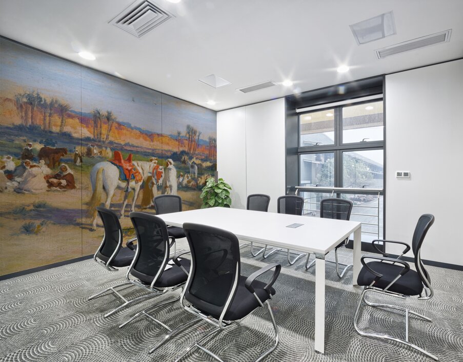 Halt In The Desert [1922] by Frederick Arthur Bridgman [1847–1928] Wall Printing