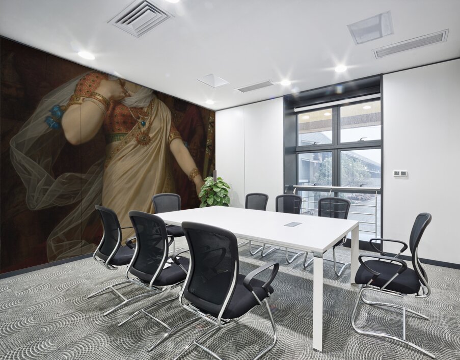 Esther [1885] by Hugues Merle [1823–1881] Wall Printing