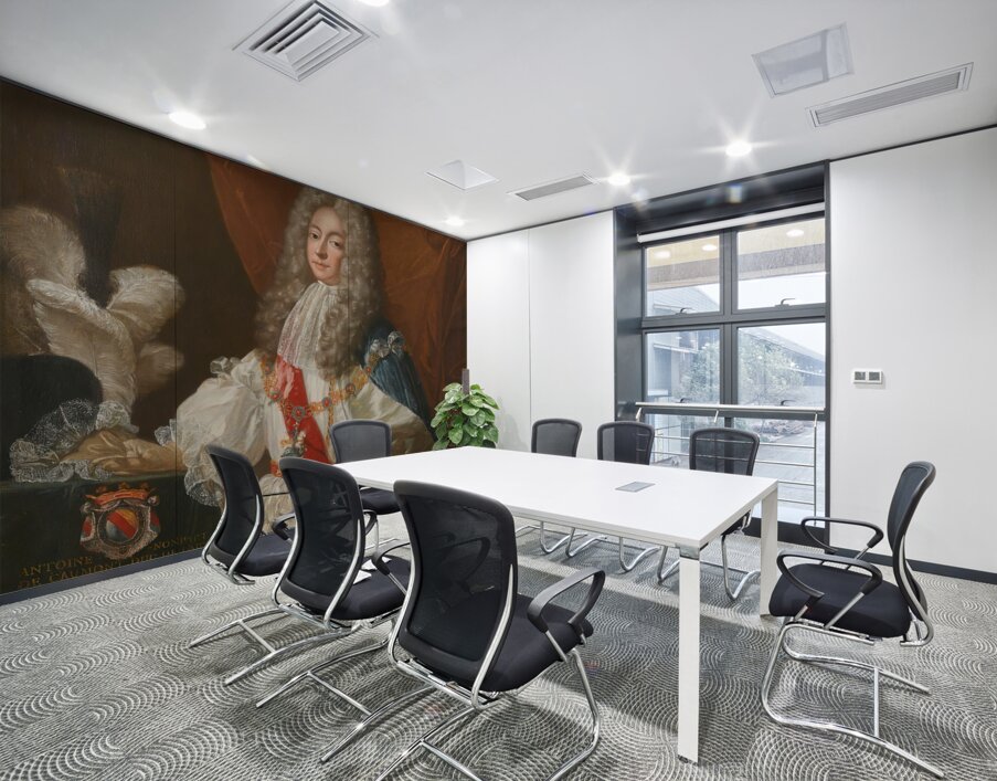 Portrait of antoine nompar de caumont. Duke of lauzun by Circle of Alexis–Simon Belle [1674–1734] Wall Printing