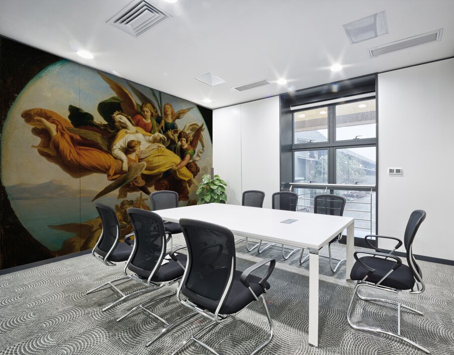 Die Heilige Katharina [1850] by Karl von Blaas [1815–1894] Wall Printing