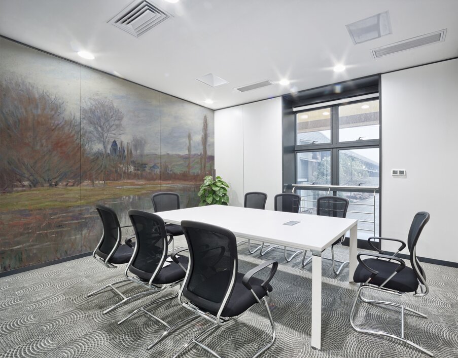 Printemps À Vétheuil [1881] by Claude Monet [1840–1926] Wall Printing