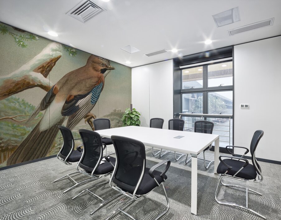 Garrulus glandarius by Johann Friedrich Naumann [1780–1857] Wall Printing