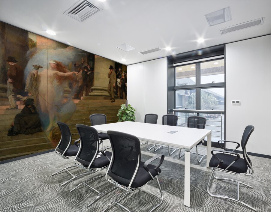 La Fortune passe [1895] by Albert Pierre–René Maignan [1845–1908] Wall Printing