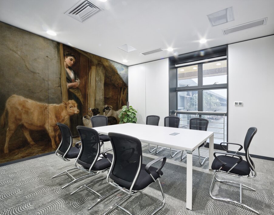 The shepherd’s home by Richard Ansdell [1815–1885] Wall Printing