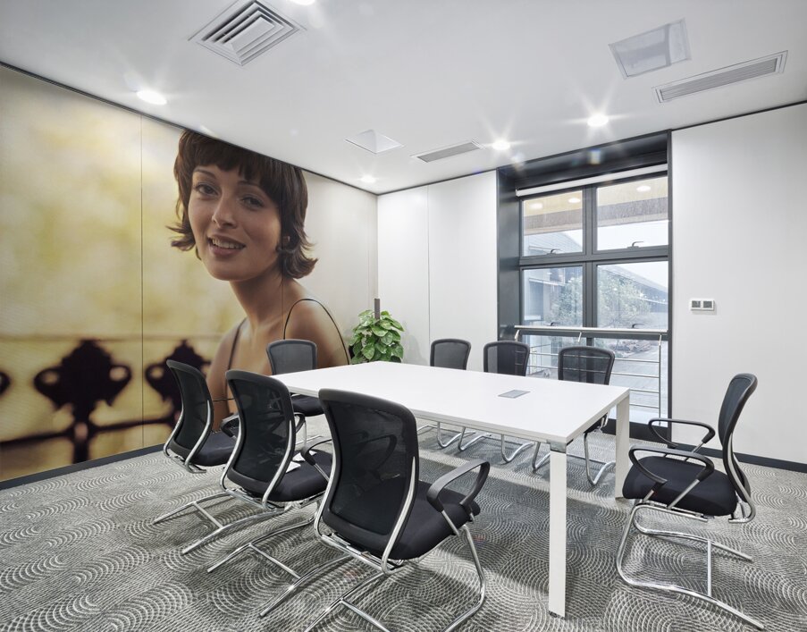 Natalia Barcelona Balcony Wall Printing