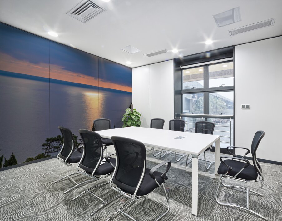 Riviera Storm Wall Printing