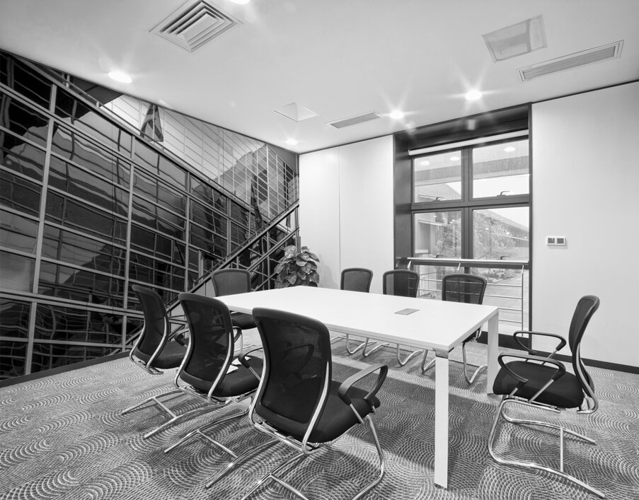 City Geometry Wall Printing