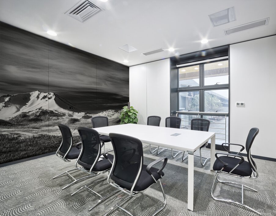 Mount Lassen and Chaos Crags in Invisible Light - Lassen Volcanic National Park Wall Printing