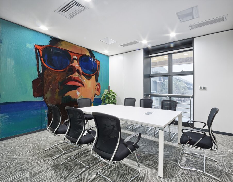 Azure Gaze Summer 9H3N2Z 57 Wall Printing