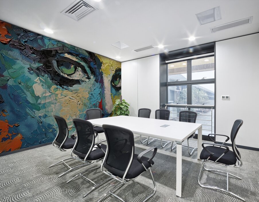 Azure Gaze Y4H9N2 65 Wall Printing