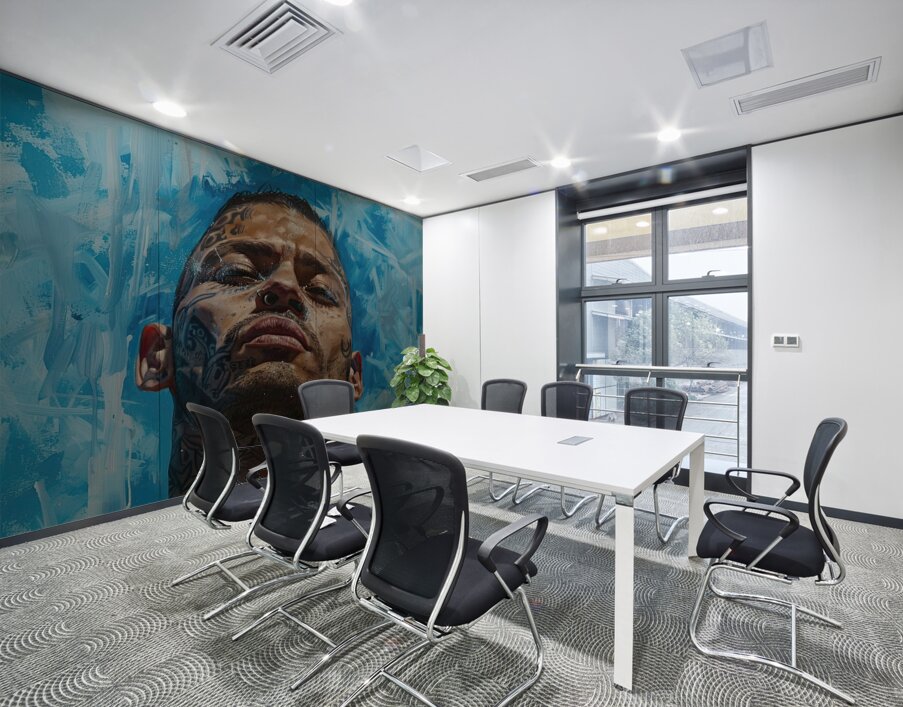 Azure Ink Reverie Y9N5D2 58 Wall Printing