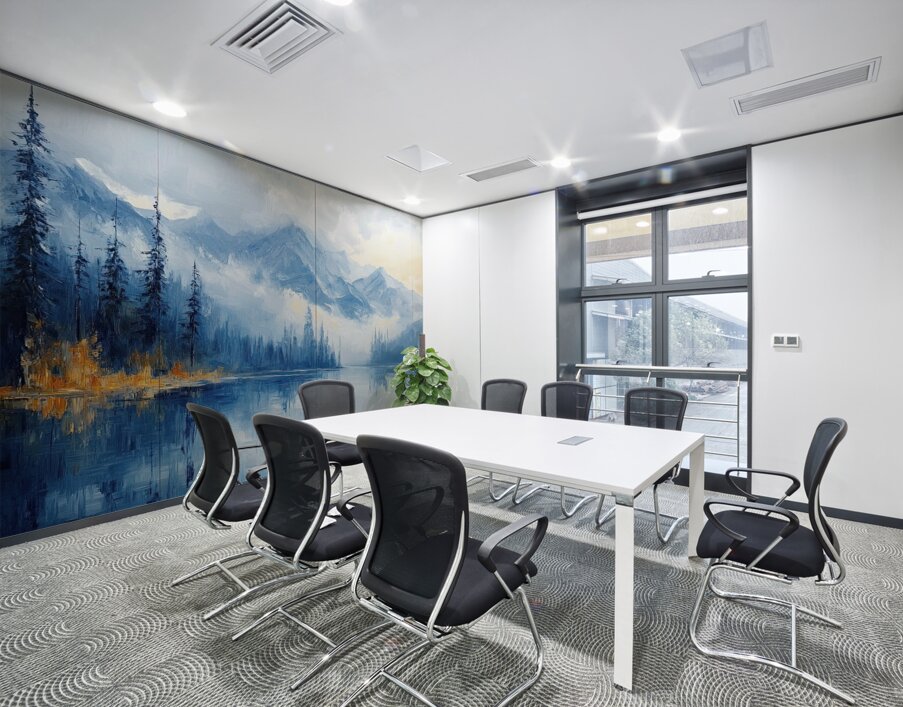 Azure Mountain Serenity 9P3N2H 57 Wall Printing