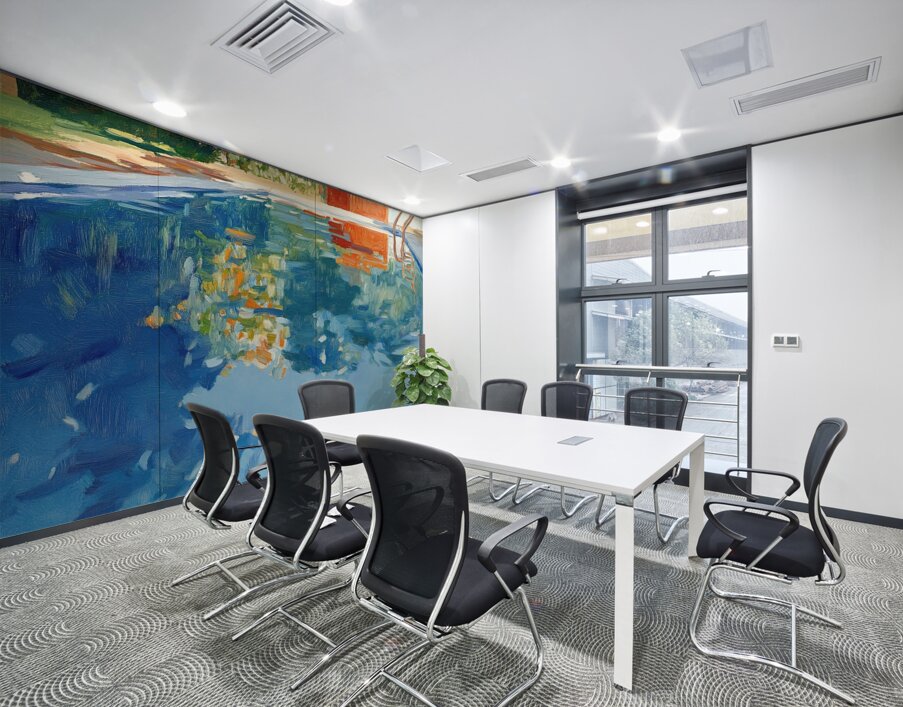 Azure Reflections Poolside 7H3N9P 58 Wall Printing