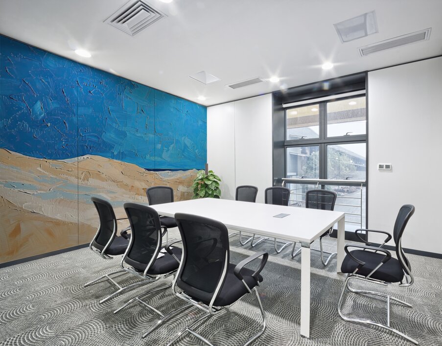 Azure Seascape Serenity H29P3N 51 Wall Printing