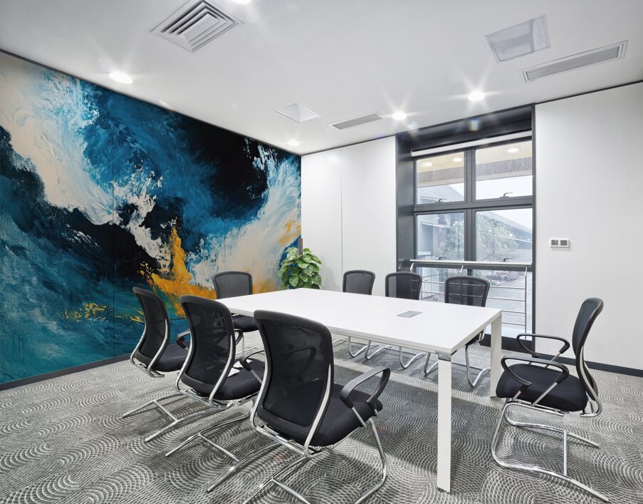 Azure Turbulence NHB925 52 Wall Printing