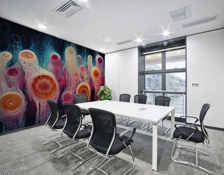 Bioluminescent Bloom 2P3H9N 60   Copy Wall Printing