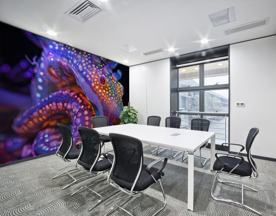 Bioluminescent Seahorse 92D3H7 69 Wall Printing