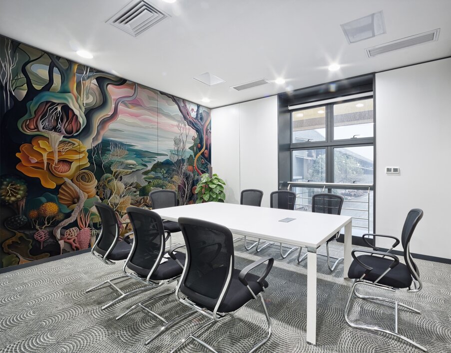 Biomorphic Seascape Vision H2N9P2 60 Wall Printing