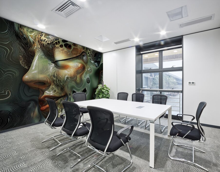 Biomorphic Reverie N92H7J 62 Wall Printing