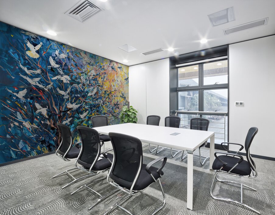 Birds Take Flight 7892AB 52 Wall Printing