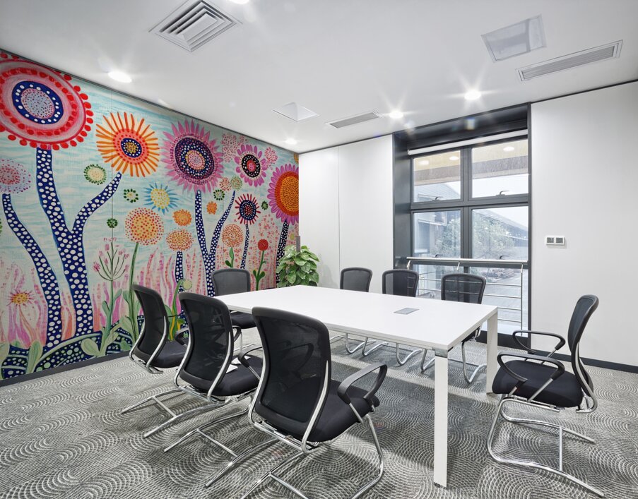 Blooming Fantasia 2P3H9N 52 Wall Printing