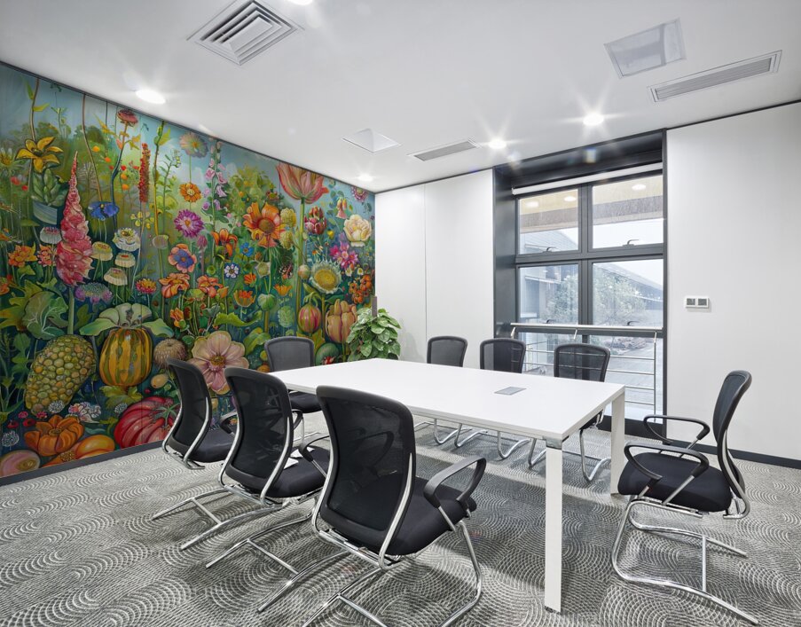 Blooming Garden Rhapsody H3N9B2 58 Wall Printing