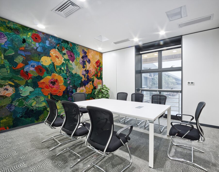 Blooming Garden Vibrance H9P4N2 55 Impression murale