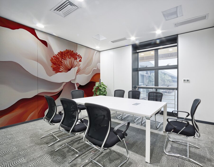 Blooming Heart Coral 78HNP 57 Wall Printing