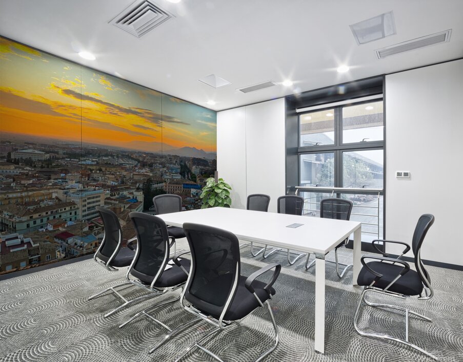 Granada at Sunset Wall Printing