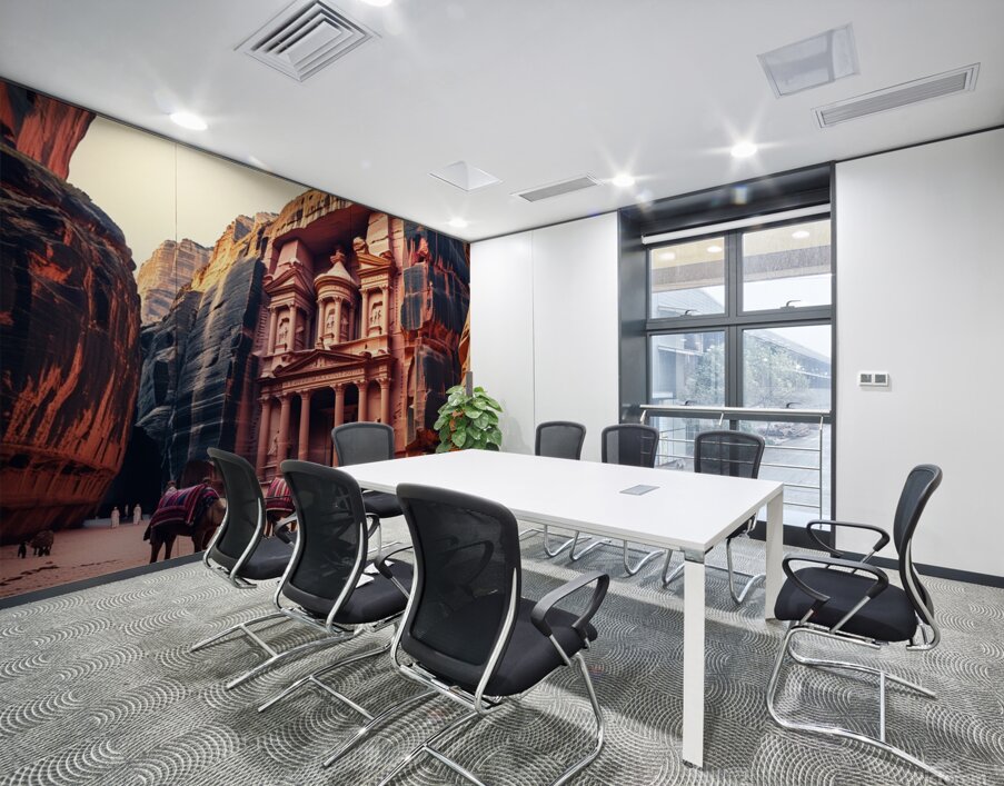 The Rose City Petra one of the wonders of the world Wall Printing