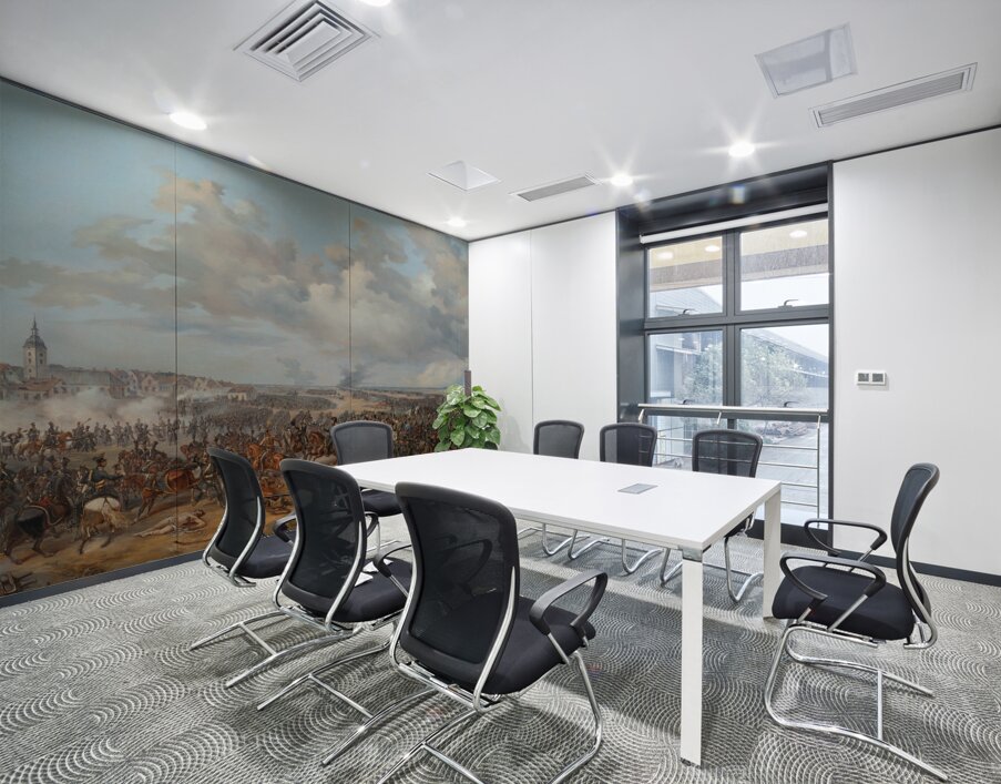 Swedish Troops Assaulting the Town Gate of Leipzig. October 19. 1813 [1853] by Alexander Wetterling [1796–1858] Wall Printing